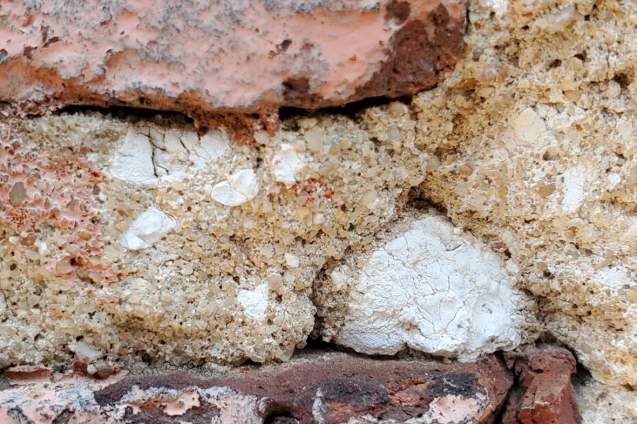 Historic Brick and Incorrect Pointing 1 historic brick and incorrect pointing