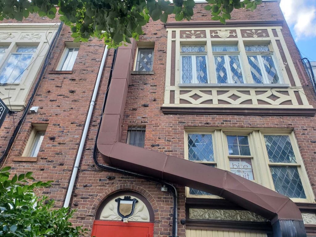 northwest DC building-clinker-brick-facade