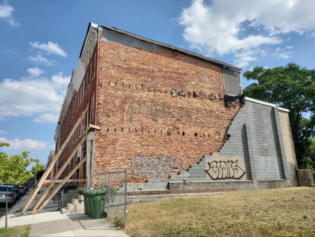 Structural Rigidity In A Historic Brick Wall 5 pre-existing building