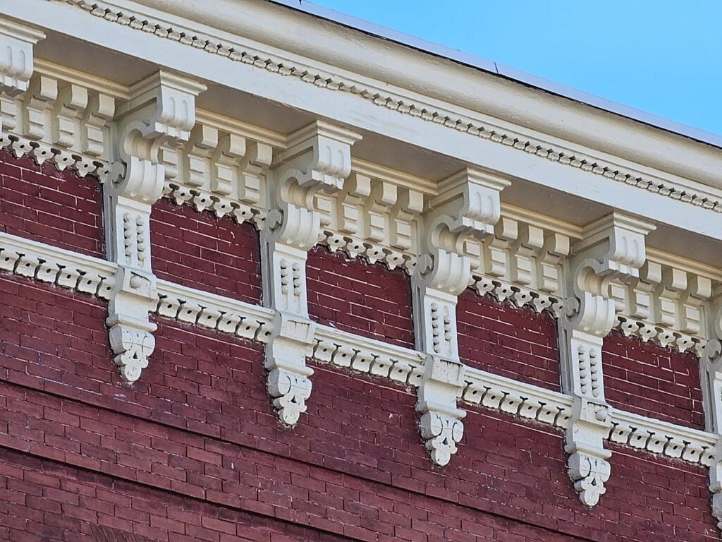 beauty of the historic fabric of building