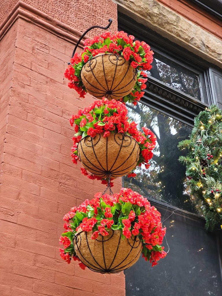 Decoration planters that are mounted