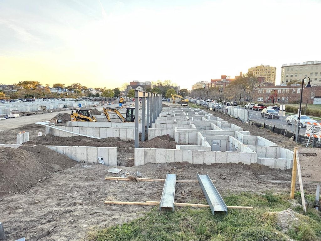 field of building foundations in Washington DC
