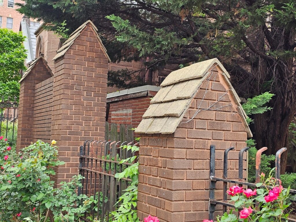 Concrete Shingles at Column Caps Washington DC