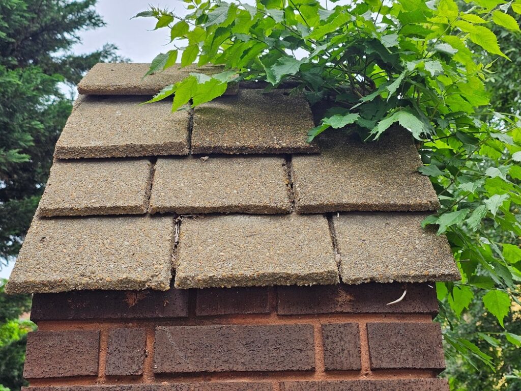 The columns are so thick