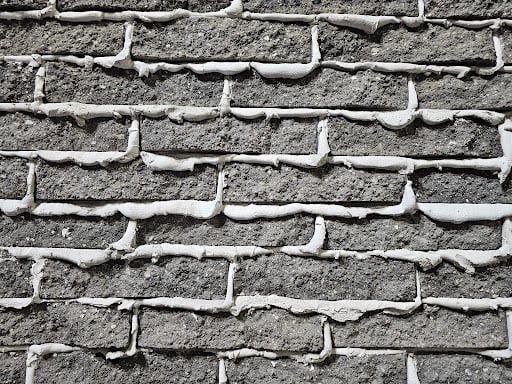 Extruded Mortar Joints - Part I 1 Extruded mortar joints showing finished masonry construction